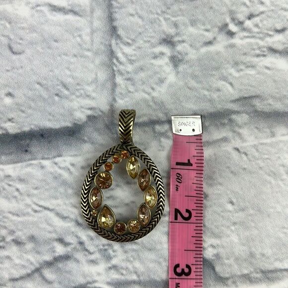 Premier Designs Antique Gold Necklace with Magnetic Statement Pieces Bundle - Picture 6 of 16